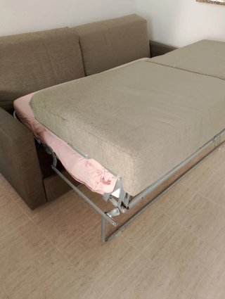 Sofá cama apertura semi-italiana