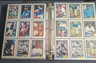Lote Cromos Topps Béisbol 91-92 precio de coste
