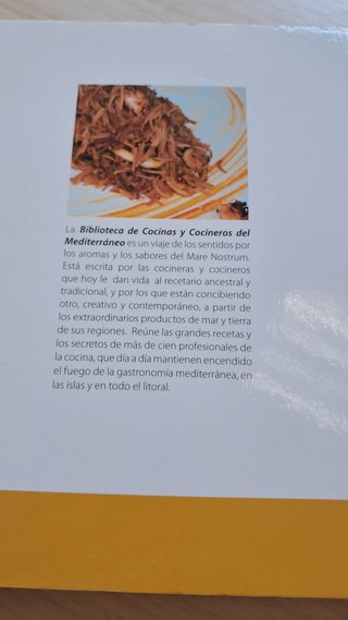 Libro Cocinas y Cocineros del Mediterráneo