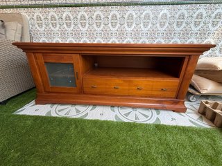 Mueble TV madera maciza