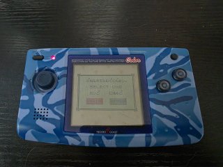 Neo Geo Pocket Color Camuflaje Azul