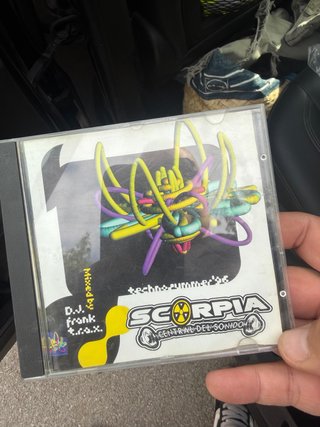 CD Scorpia Central del Sonido Techno Summer '96