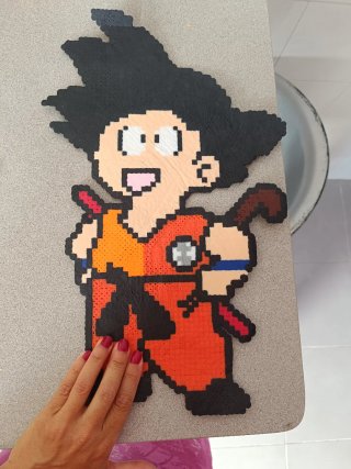 Goku Hama Beads