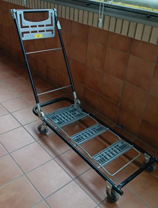Carretilla Escalera Plegable