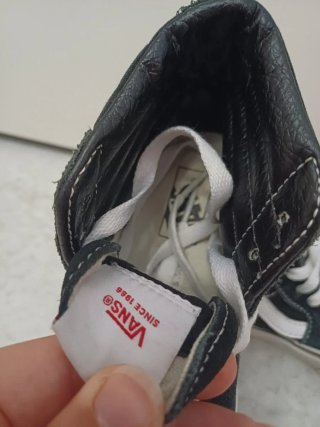 Vans Sk8-Hi nere ragazzo/ragazza