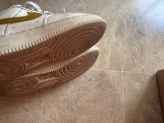 Zapatillas Nike Air Force 1 Blancas Doradas