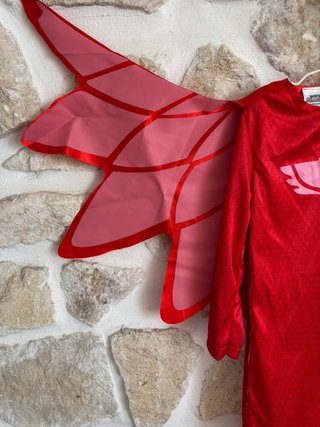 Disfraz Pjmasks Rojo Talla 3-4 años
