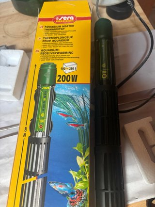 Calentador Acuario Sera 200W Calentador Eim 300w