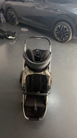 Uppababy Vista Gemelar + Grupo 0 + Patín