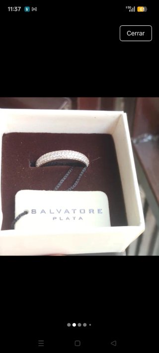 PARA REGALAR!!!ANILLO SALVATORE PLATA NUEVO T  12