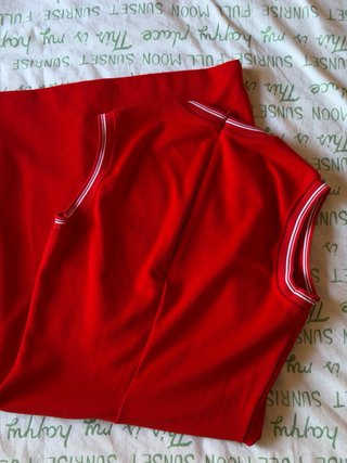 Vestido Tommy Jeans Rojo