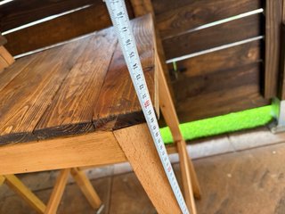 Sillas altas de madera