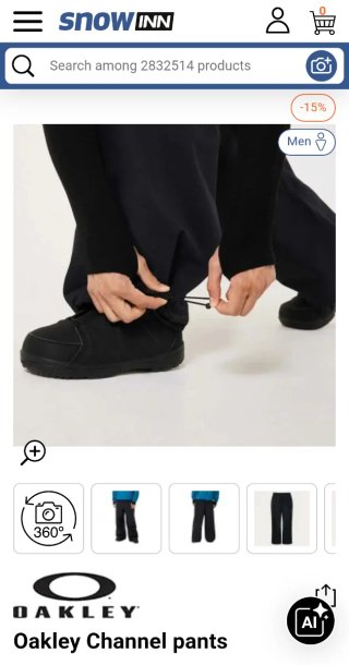 Pantalones Oakley Channel