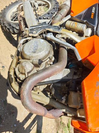 SOLO Despiece KTM exc 450 2005 rally raid desert