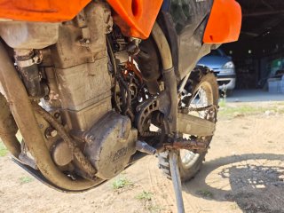 SOLO Despiece KTM exc 450 2005 rally raid desert