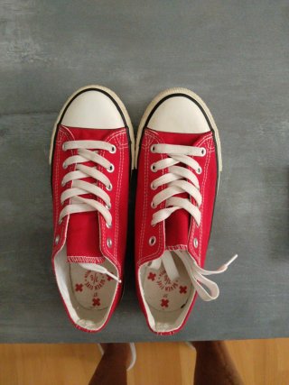Converse All Star Rojas Talla 37