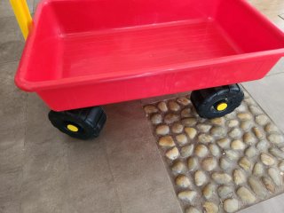 Carrito remolque infantil