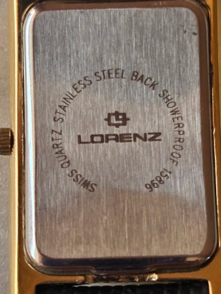 Orologio Lorenz donna oro e quadrante bianco