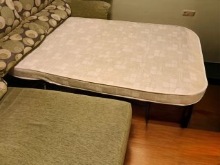 Sofá Cama Chaise Longue Tela