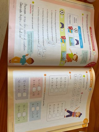 Libros de matemáticas para 2° de primaria