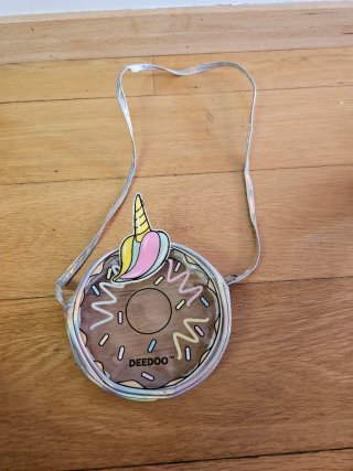 Bolso Donut Unicornio DEEDOO Transparente