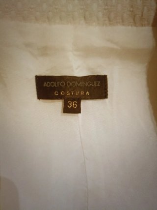 Traje Adolfo Domínguez: Vestido y Chaqueta