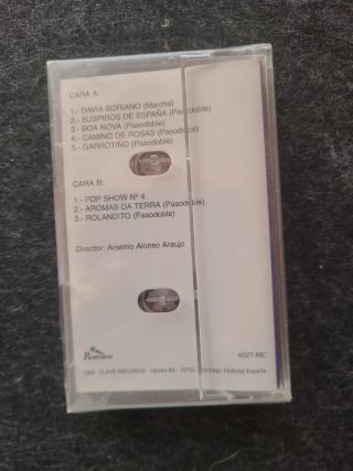 Lote 6 Casetes Bandas de Música de Galicia
