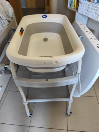 Bañera cambiador bebé con ruedas