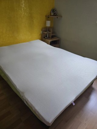Sofá cama 135cm + Topper