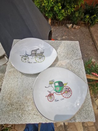 Lote de 20  platos  vintage