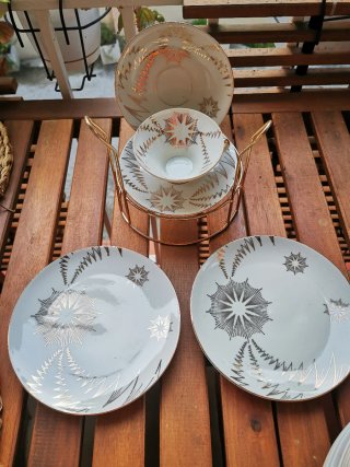 Lote de 20  platos  vintage