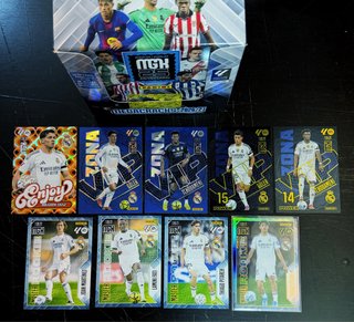 Lote cartas especiales Megacracks Real Madrid CF
