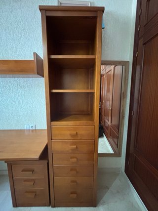 Dormitorio juvenil completo madera