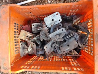 Ranas para chapas de encofrar