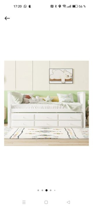 Cama nido 140x200 + 90x190 cm