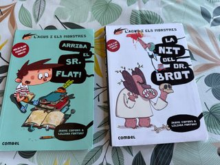 2 LIBROS L’Augus i els Monstres