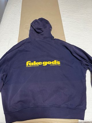 Sudadera Fake Gods Azul Talla L