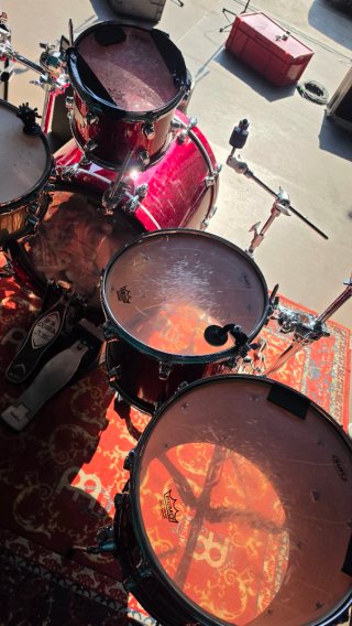 Batería Mapex Saturn Series Cherry Sparkle