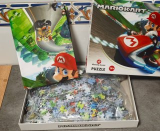 Puzzle Mario Kart 1000 piezas Winning Moves. NUEVO