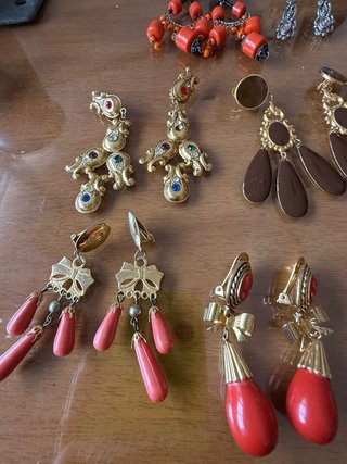 Lote Bisutería Años 90 flamenca