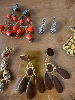 Lote Bisutería Años 90 flamenca