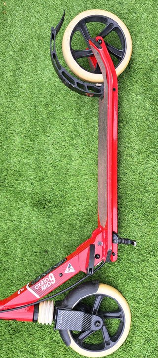 Patinete manual Oxelo rojo ajustable