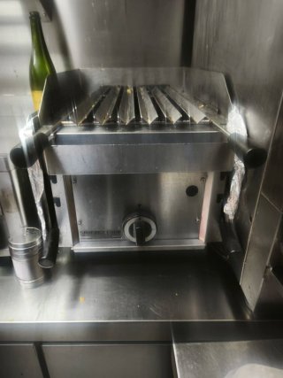 Parrilla de gas profesional