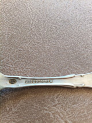 Pala tarta vintage y cuchara plata