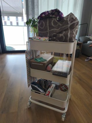 Carrito Raskog Ikea Blanco