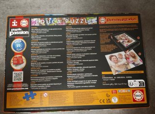 Puzzle Educa 500 piezas - Encuentro de Dinosaurios