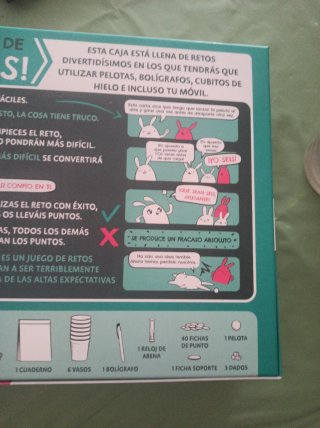 Juego de mesa ¡A Prueba de Retos!