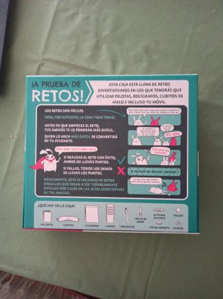 Juego de mesa ¡A Prueba de Retos!