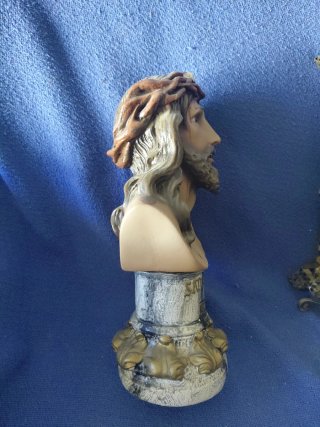 Santo Cristo de Limpias Busto Religioso 29 cm