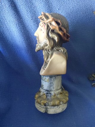 Santo Cristo de Limpias Busto Religioso 29 cm